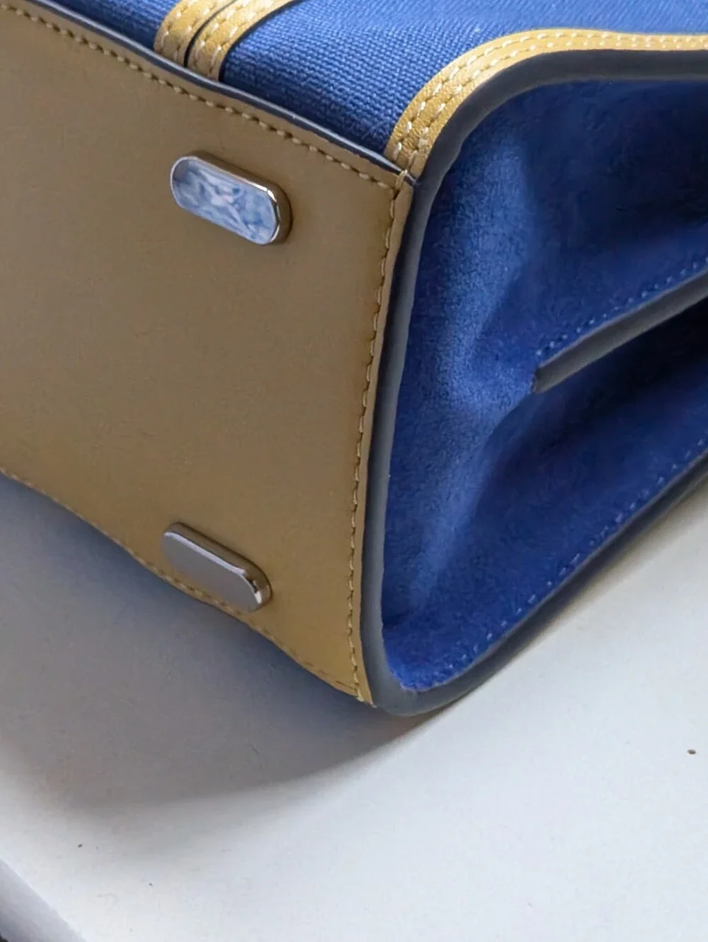 Tory Burch Double Panel Lee Radziwill In Sapphire NWT